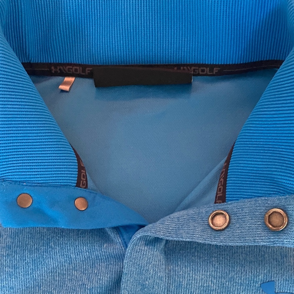 Under Armour Men's Bright Blue Long Sleeve Shirt - Picture 6 of 7